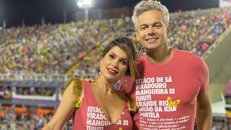 Flávia Alessandra prepara surpresa para Otaviano Costa na estreia de seu programa - Instagram