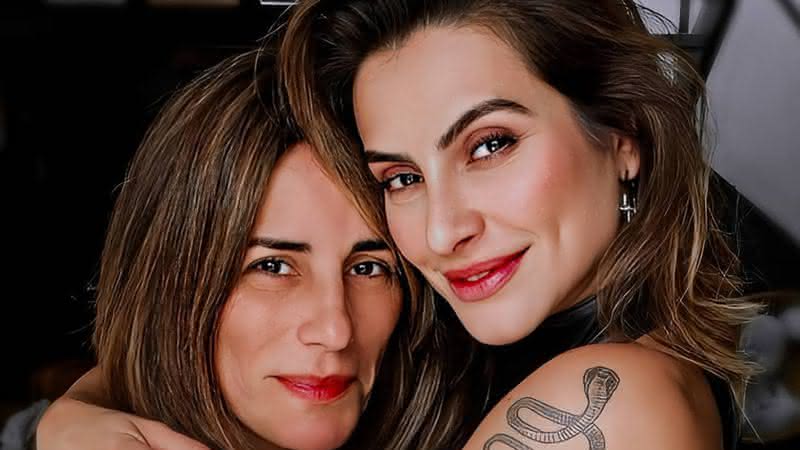 Gloria Pires relembra infância de Cleo e surge agarradinha com a filha - Instagram