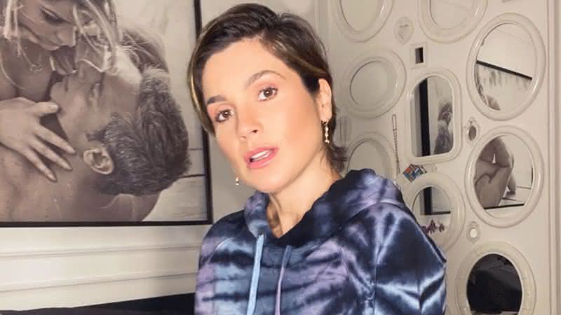 Flávia Alessandra relembra época de modelo e surge de biquini com o cabelo comprido - Instagram