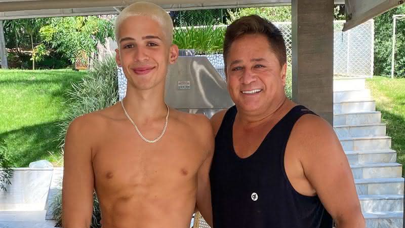 João Guilherme surge em vídeo divertido com Leonardo - Instagram