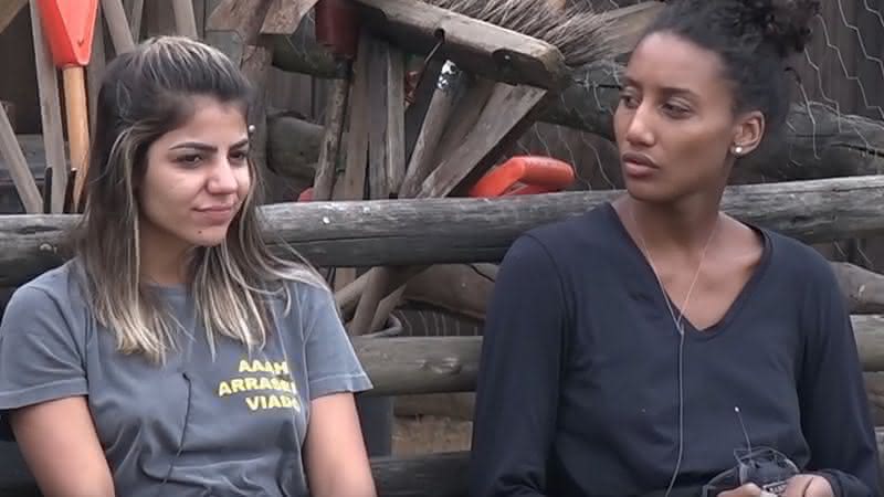 'A Fazenda': Após ser eliminada, Sabrina chama Hariany de falsa - Record TV