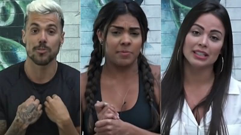 Votação da roça entre Lipe, Tays e Victória é suspensa - Reprodução/ Record