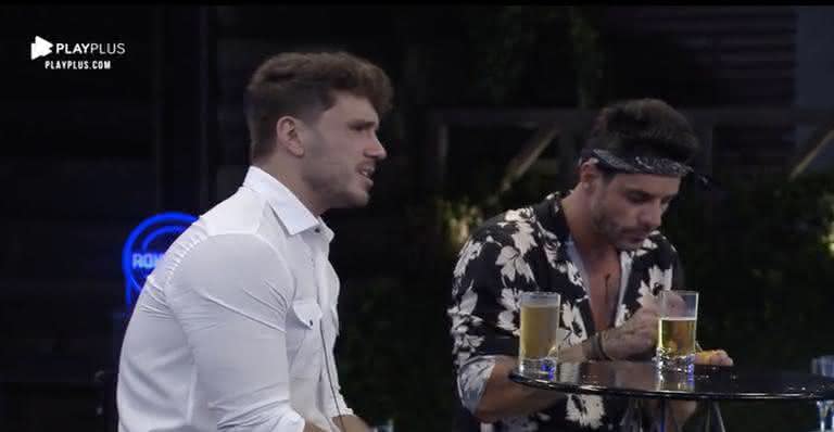 Lucas desabafou com Diego sobre isolamento na festa - Record TV