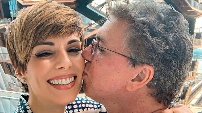 Boninho posa ao lado de Ana Furtado e se declara - Instagram