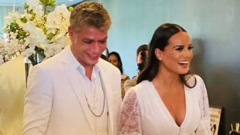 Fábio Assunção se casou com Ana Verena - Instagram