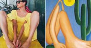 Agatha Moreira vira meme ao ser comparada com obra de Tarsila do Amaral - Reprodução/ Instagram