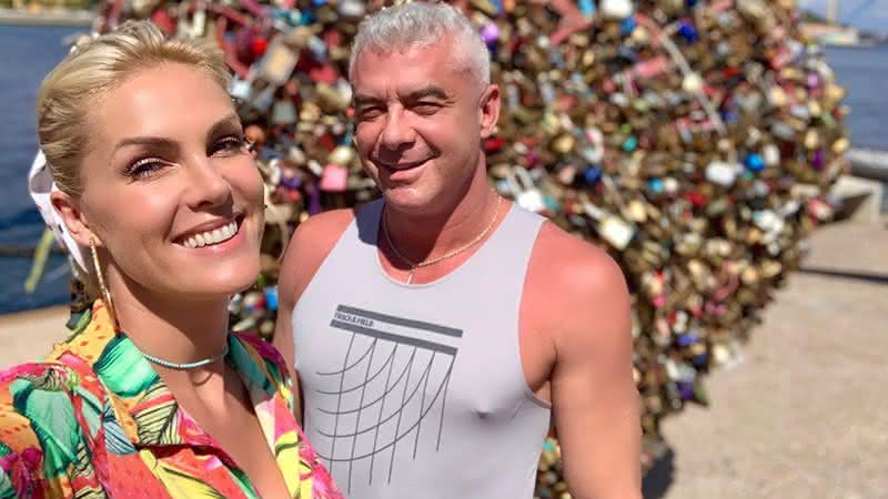 Ana HIckamann se irrita com brincadeira do marido - Instagram