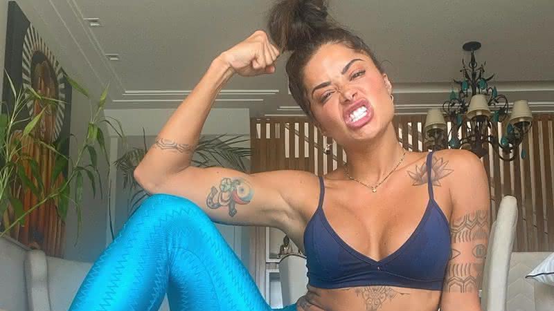 Aline Riscado incentiva seguidores na quarentena - Instagram