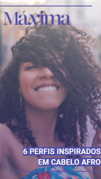 6 perfis inspirados em cabelo afro