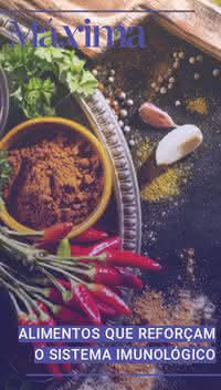 Alimentos que reforçam o sistema imunológico