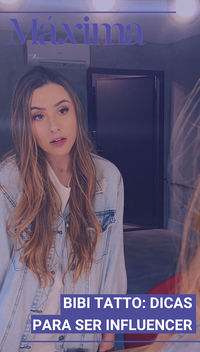 Bibi Tatto: dicas para ser influencer