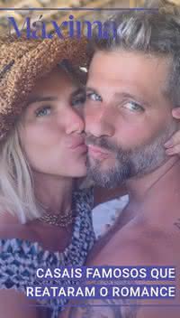 Casais famosos que reataram o romance