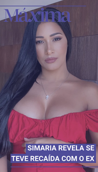 Simaria revela se teve recaída com o ex