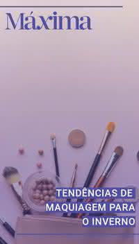Tendências de maquiagem para o inverno
