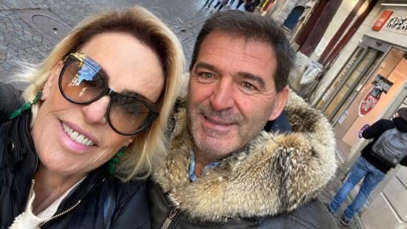 Ana Maria Braga se casa com Johnny Lucet - Instagram