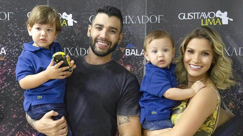 Gusttavo Lima surge pescando ao lado da família e encanta - Instagram