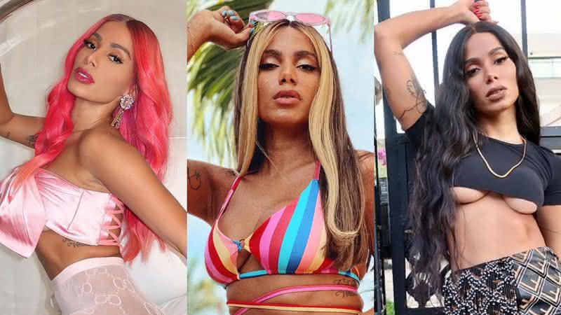 Anitta mudou 5 vezes de cabelo durante a quarentena - Reprodução/ Instagram