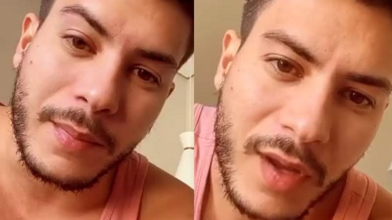 Arthur Aguiar fez novo desabafo em sua rede social - Instagram