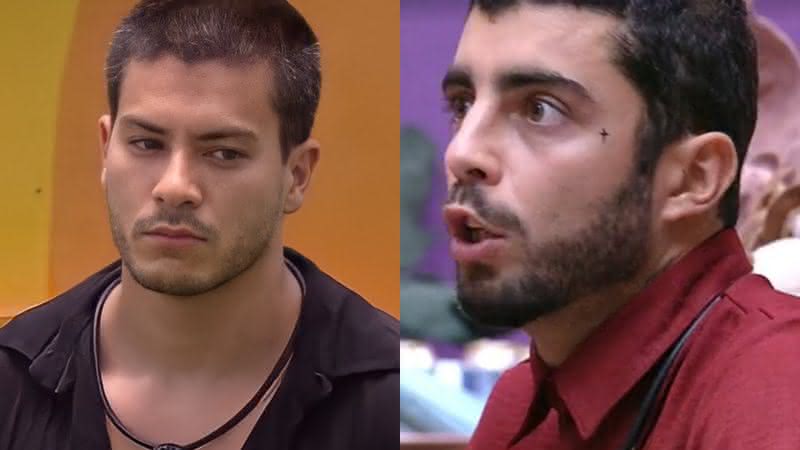 BBB22: Arthur Aguiar e Pedro Scooby trocam farpas por decisão no jogo - Instagram