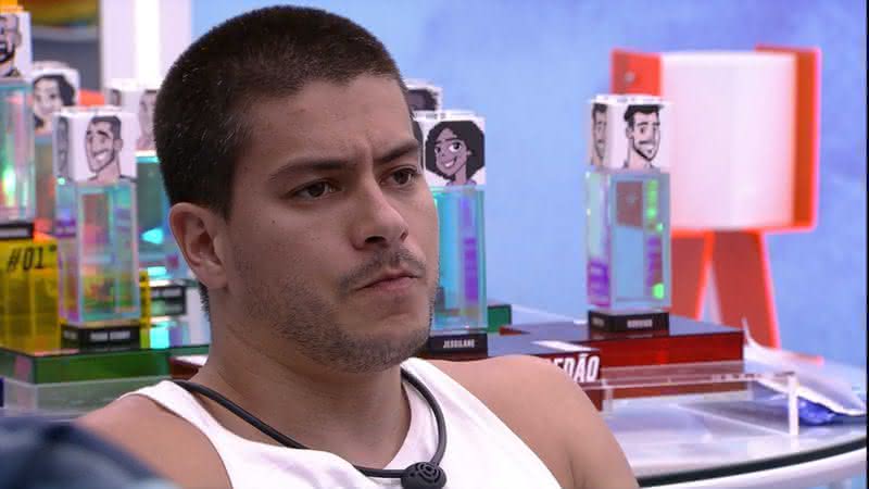 BBB22: Arthur Aguiar dispara sobre sister: "Minha vontade era de ir atrás dela e continuar a discussão" - Gshow