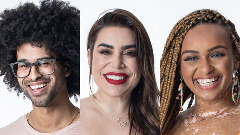 BBB22: Luciano, Naiara Azevedo e Natália estão no Paredão - Instagram