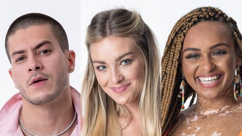 BBB22: Arthur Aguiar, Bárbara e Natália estão no Paredão - Instagram