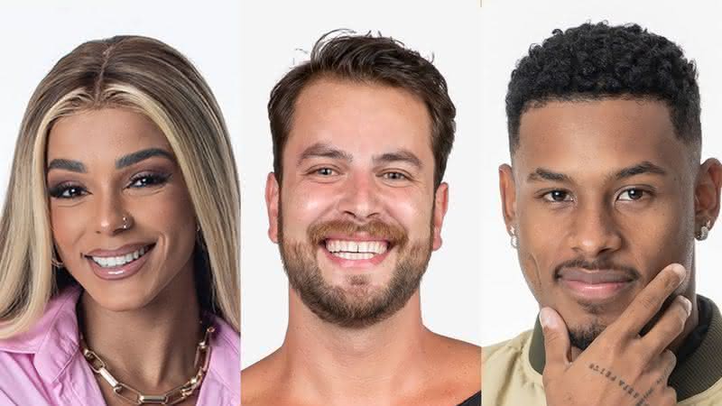 BBB22: Brunna Gonçalves, Gustavo e Paulo André estão no Paredão - Instagram