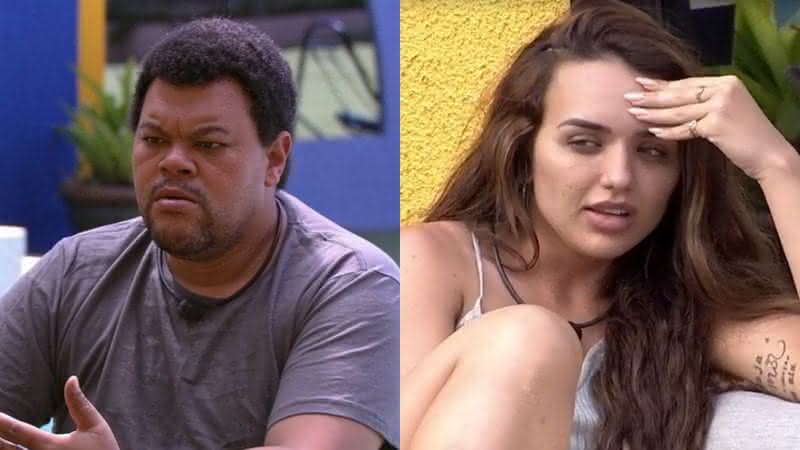 BBB20: Rafa Kalimann e Babu Santana conversaram sobre a guerra dos biscoitos - TV Globo