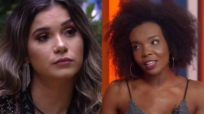 Thelma abriu o jogo sobre comentário de Gizelly sobre sua base - TV Globo