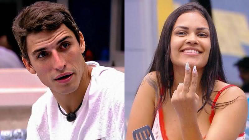 BBB20: Felipe Prior se incomodou com comentário romântico de Flayslane - Instagram