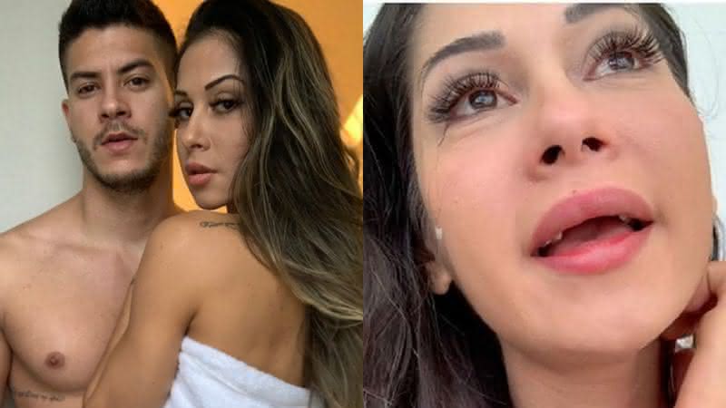 Mayra Cardi conversou com Leo Dias e desabafou sobre o término de seu relacionamento - Twitter