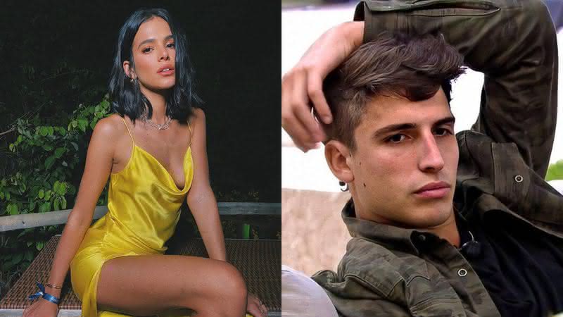 BBB20: Bruna Marquezine mandou mensagem para Felipe Prior após sua eliminação - Instagram/TV Globo