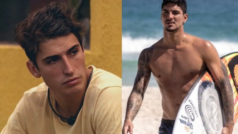 Felipe Prior e Gabriel Medina soltaram o verbo em uma live com mais de 200 mil internautas - Instagram