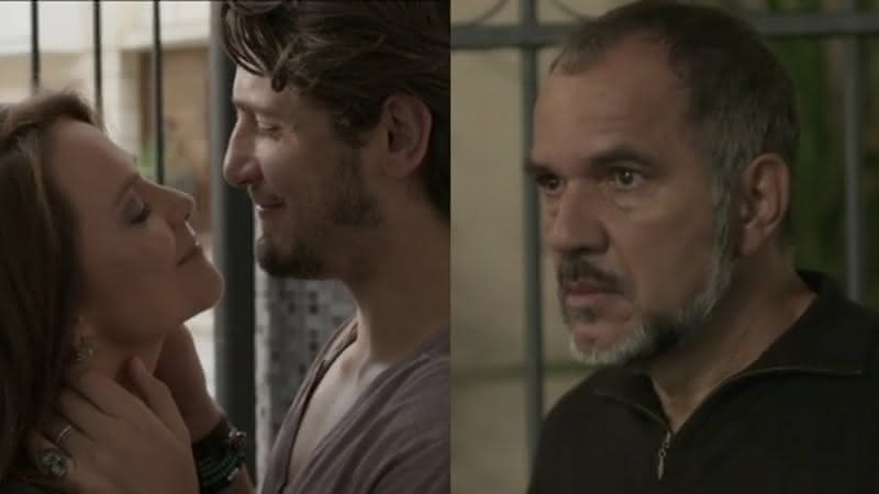 Germano vê Lili com Rafael e o chama de ladrão de mulher - TV Globo