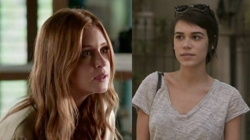 Na hora de posar pelada, Eliza tem ataque de fúria com Leila - TV Globo