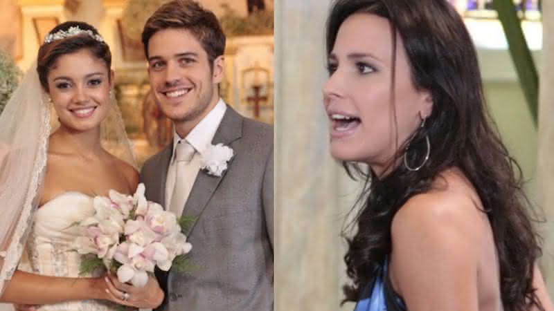 Zuleika invade casamento de Amália e Rafael - TV Globo