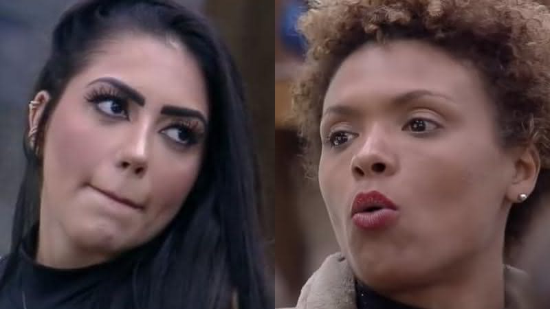 Lidi Lisboa e Mc Mirella discutiram na sede de 'A Fazenda 12' - Twitter