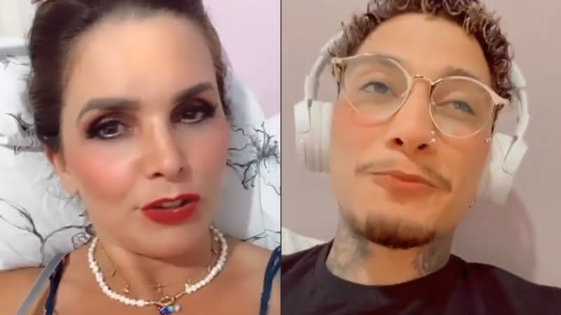 Luiza Ambiel rebateu acusações de Dynho Alves, que fez questão de responder a apresentadora - Instagram