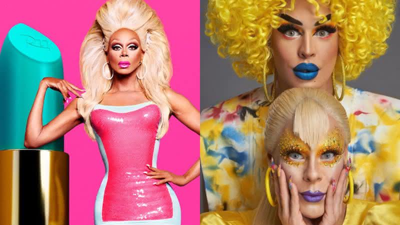 RuPaul Charles, Gloria Groove e Alexia Twister - Instagram