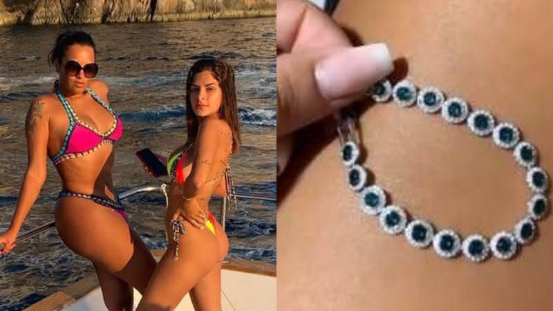 Lary Bottino devolveu a pulseira de Ariadna Arantes - Instagram