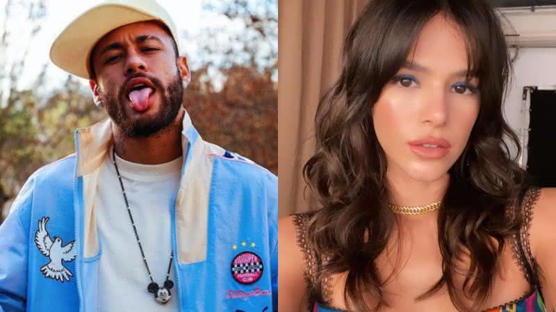 Neymar explicou que nunca arquivou as fotos de Bruna Marquezine - Instagram