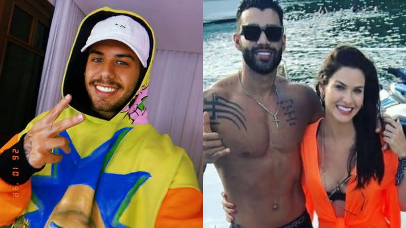 Zé Felipe comentou sobre comeback de Gusttavo Lima e Andressa Suita - Instagram