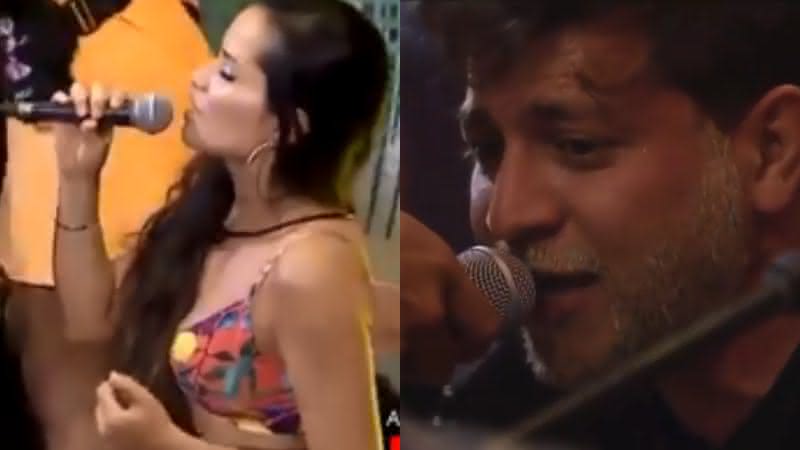 Juliette e Caio arrasaram cantando no 'BBB21' - Twitter