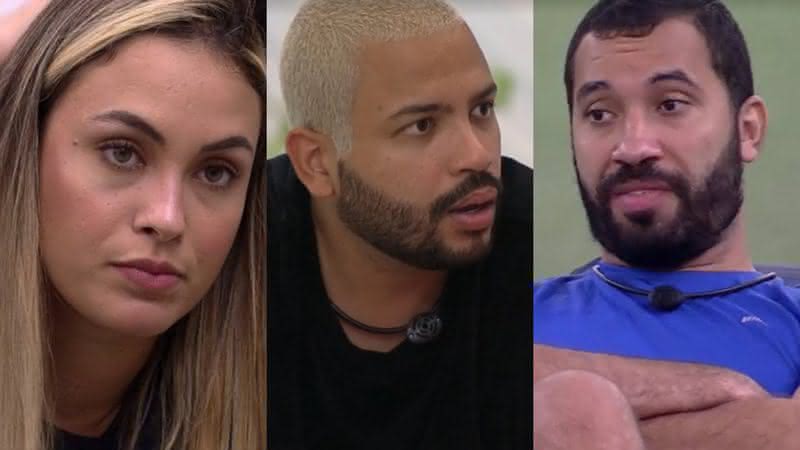 Projota quer que Sarah seja eliminada no Paredão e assumiu não concordar com Gilberto - Reprodução/Globoplay