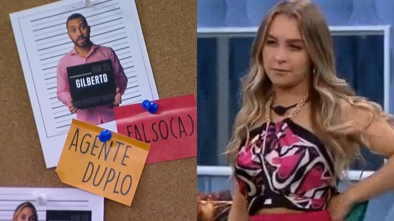 Carla Diaz deu plaquinha de 'falso' e 'agente duplo' para Gilberto - Twitter