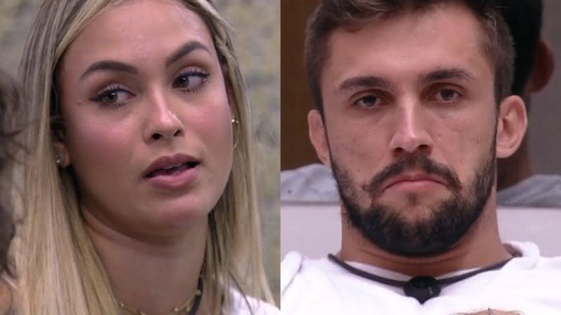 Sarah não considera Arthur no jogo - Reprodução/Globoplay