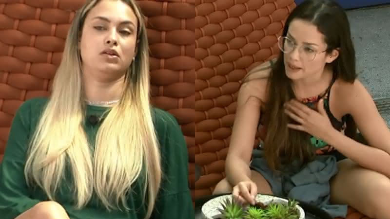 Sarah e Juliette conversaram sobre a antiga relação - Reprodução/Globoplay