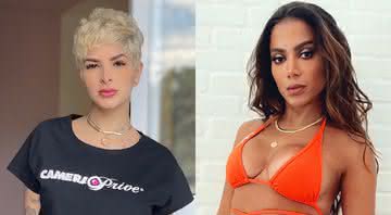 Lary Bottino faz comentário sobre Anitta e a cantora rebate - Instagram