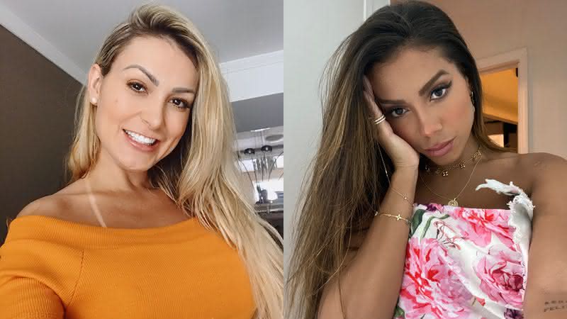 Andressa Urach alfineta Anitta após crítica sobre o atual governo - Instagram