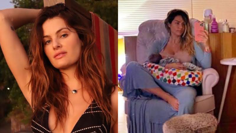 Isabeli Fontana foi criticada pela web após comentar foto de Gio Ewbank - Instagram